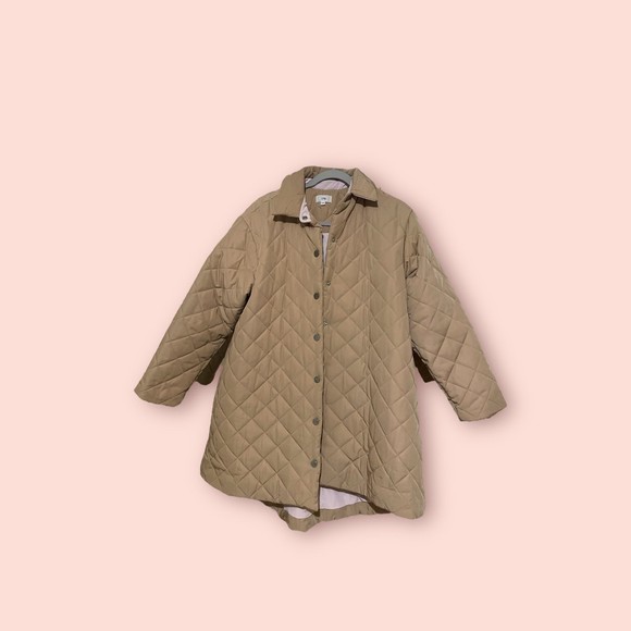 LPA Peyton Winter Coat Snow Oversized Quilted Coat - Picture 1 of 6